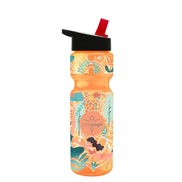 28 oz. Handle Straw Lid Bottle... from ASI 40480 Koozie Group