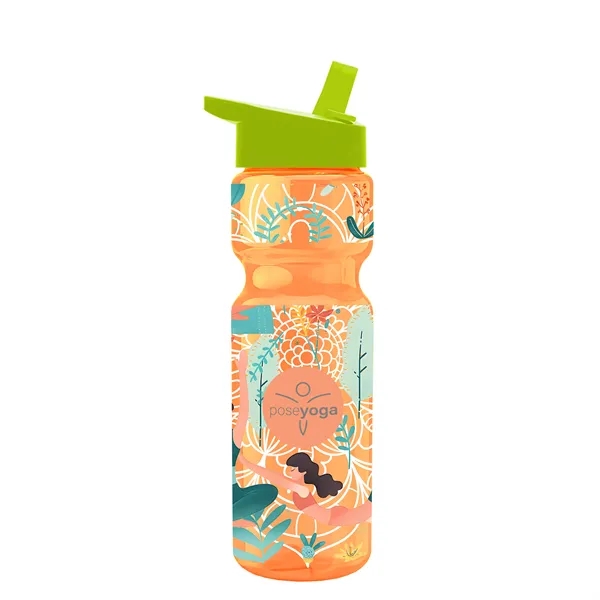 28 oz. Handle Straw Lid Bottle... from ASI 40480 Koozie Group