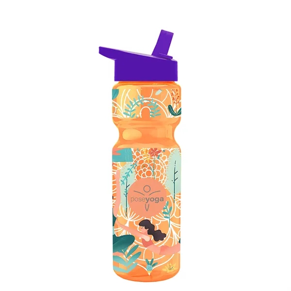 28 oz. Handle Straw Lid Bottle... from ASI 40480 Koozie Group