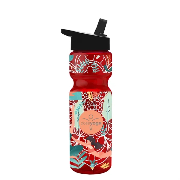 28 oz. Handle Straw Lid Bottle... from ASI 40480 Koozie Group