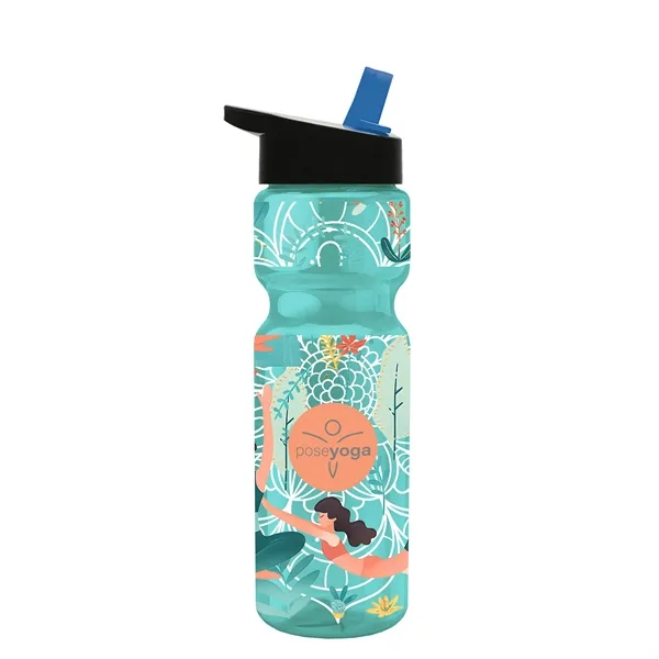 28 oz. Handle Straw Lid Bottle... from ASI 40480 Koozie Group