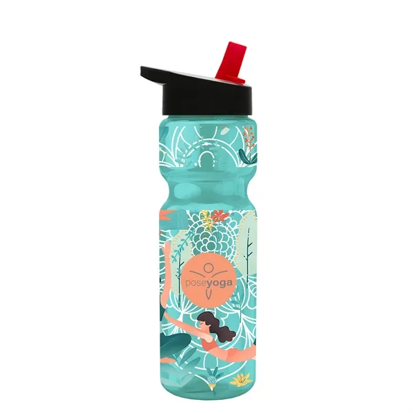 28 oz. Handle Straw Lid Bottle... from ASI 40480 Koozie Group