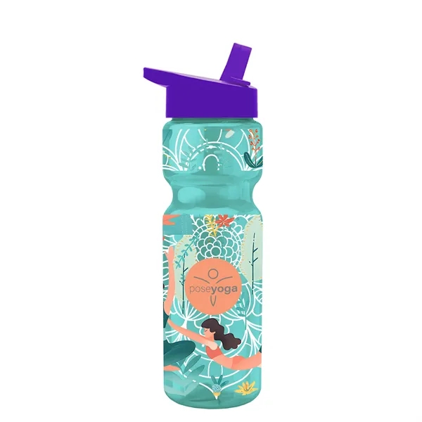 28 oz. Handle Straw Lid Bottle... from ASI 40480 Koozie Group