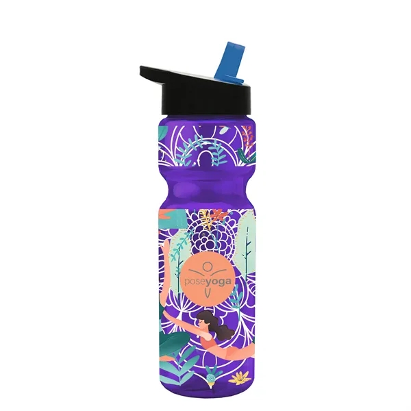 28 oz. Handle Straw Lid Bottle... from ASI 40480 Koozie Group