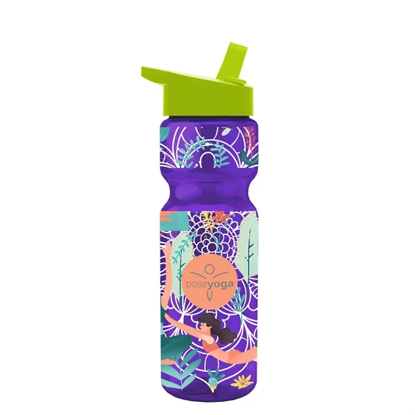 28 oz. Handle Straw Lid Bottle... from ASI 40480 Koozie Group