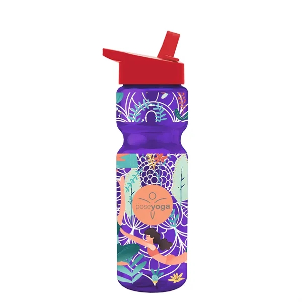 28 oz. Handle Straw Lid Bottle... from ASI 40480 Koozie Group