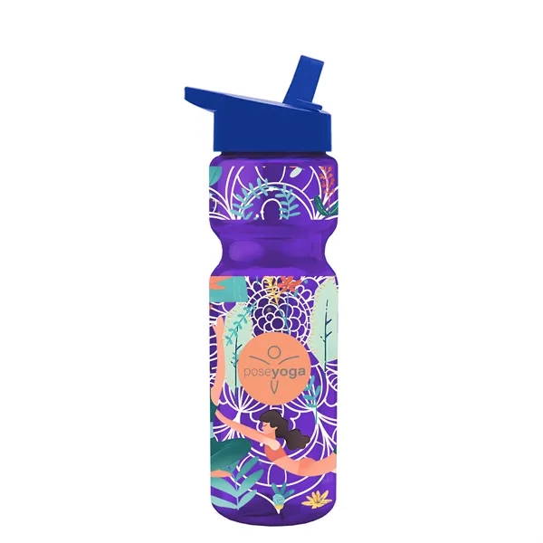 28 oz. Handle Straw Lid Bottle... from ASI 40480 Koozie Group