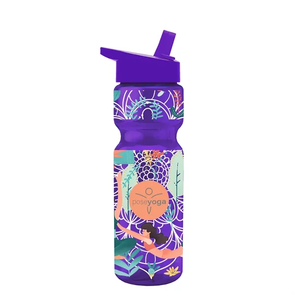 28 oz. Handle Straw Lid Bottle... from ASI 40480 Koozie Group