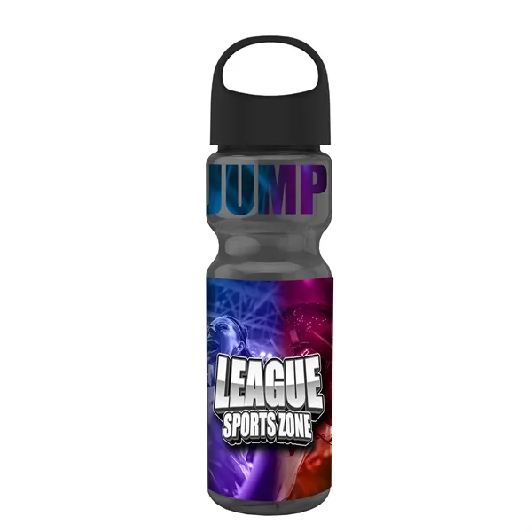 Transparent sports bottle, 28 oz., heavy wall design for multiple use.... from ASI 40480 Koozie Group