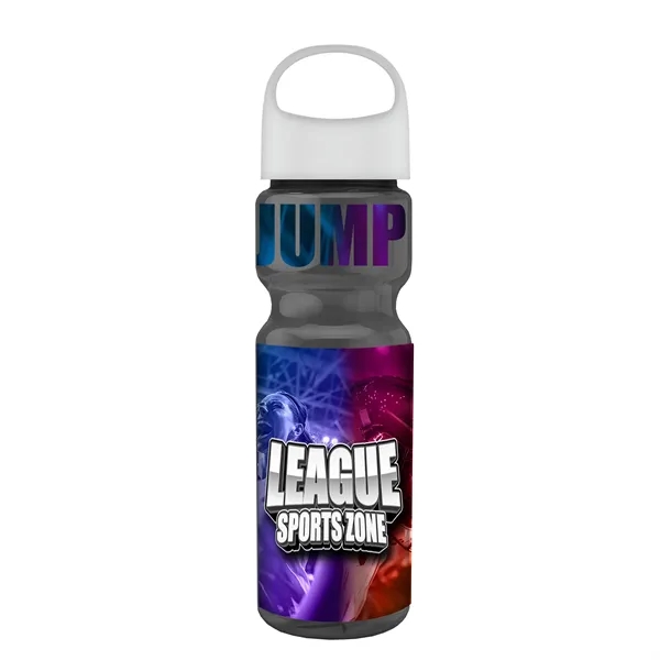 Transparent sports bottle, 28 oz., heavy wall design for multiple use.... from ASI 40480 Koozie Group
