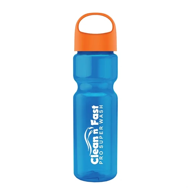 Transparent sports bottle, 28 oz., heavy wall design for multiple use.... from ASI 40480 Koozie Group