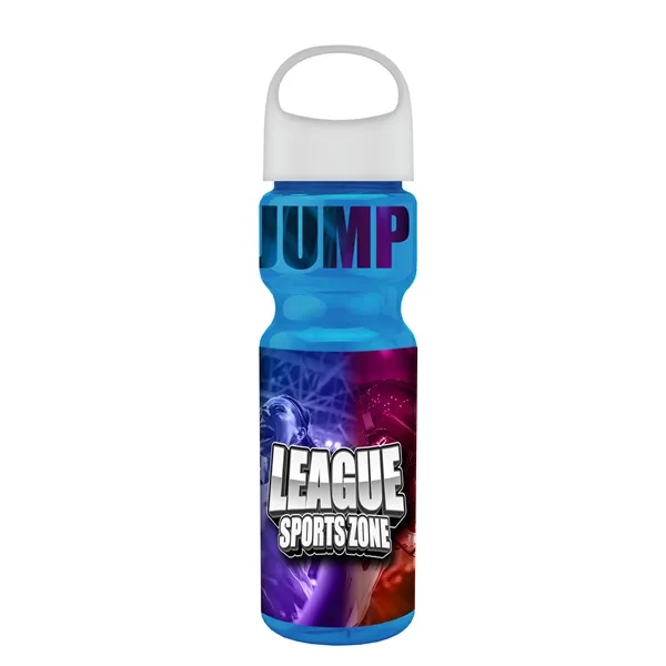 Transparent sports bottle, 28 oz., heavy wall design for multiple use.... from ASI 40480 Koozie Group