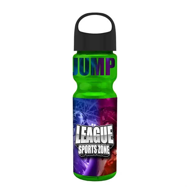 Transparent sports bottle, 28 oz., heavy wall design for multiple use.... from ASI 40480 Koozie Group