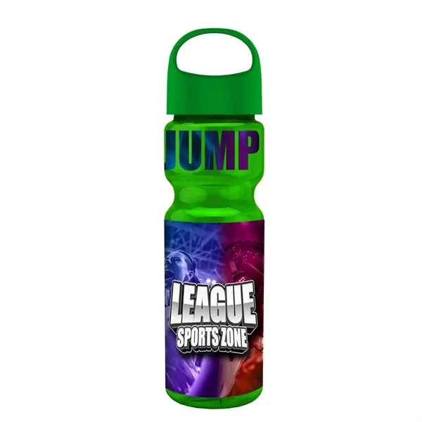 Transparent sports bottle, 28 oz., heavy wall design for multiple use.... from ASI 40480 Koozie Group