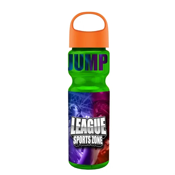 Transparent sports bottle, 28 oz., heavy wall design for multiple use.... from ASI 40480 Koozie Group