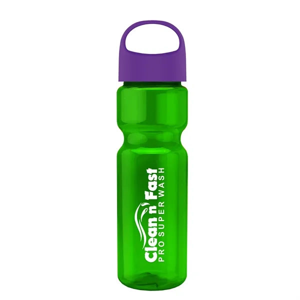 Transparent sports bottle, 28 oz., heavy wall design for multiple use.... from ASI 40480 Koozie Group