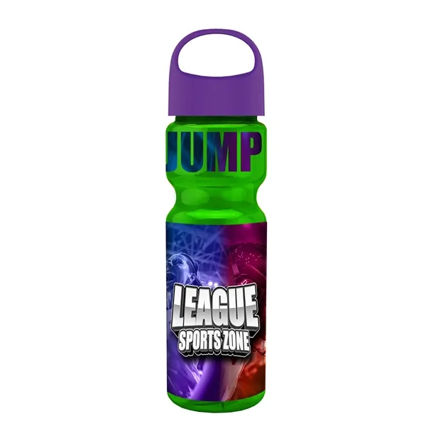 Transparent sports bottle, 28 oz., heavy wall design for multiple use.... from ASI 40480 Koozie Group