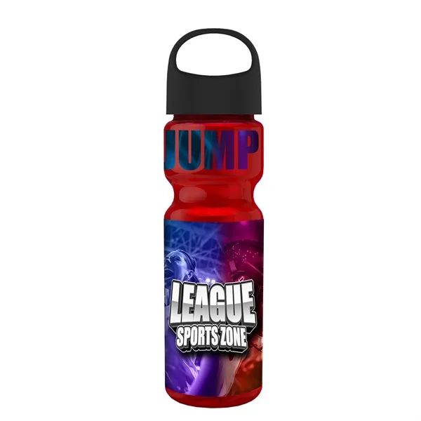 Transparent sports bottle, 28 oz., heavy wall design for multiple use.... from ASI 40480 Koozie Group