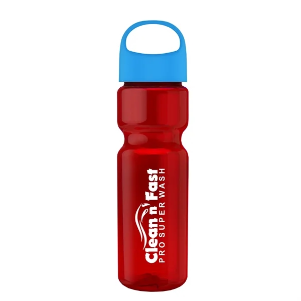 Transparent sports bottle, 28 oz., heavy wall design for multiple use.... from ASI 40480 Koozie Group