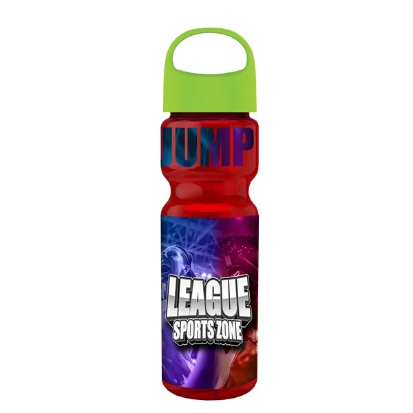 Transparent sports bottle, 28 oz., heavy wall design for multiple use.... from ASI 40480 Koozie Group