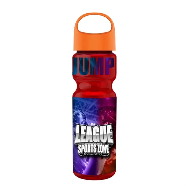 Transparent sports bottle, 28 oz., heavy wall design for multiple use.... from ASI 40480 Koozie Group
