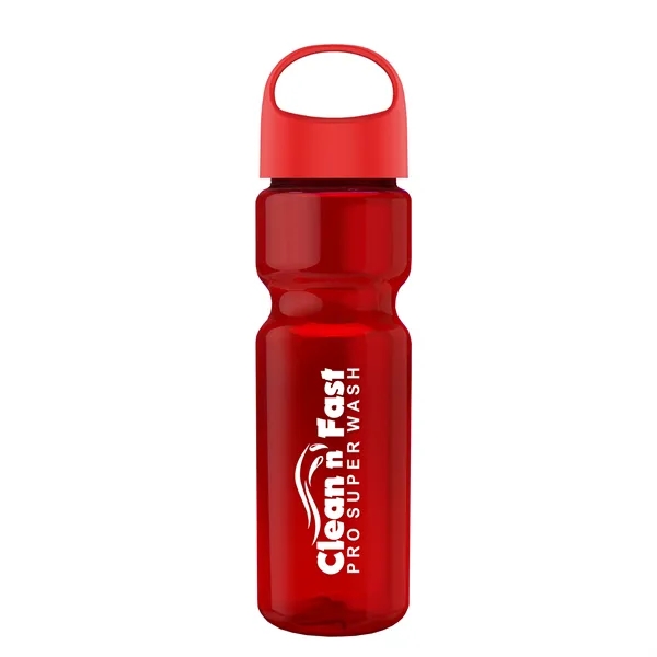 Transparent sports bottle, 28 oz., heavy wall design for multiple use.... from ASI 40480 Koozie Group