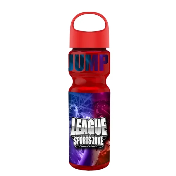 Transparent sports bottle, 28 oz., heavy wall design for multiple use.... from ASI 40480 Koozie Group