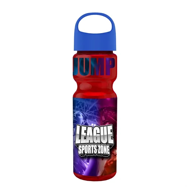 Transparent sports bottle, 28 oz., heavy wall design for multiple use.... from ASI 40480 Koozie Group
