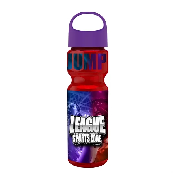 Transparent sports bottle, 28 oz., heavy wall design for multiple use.... from ASI 40480 Koozie Group