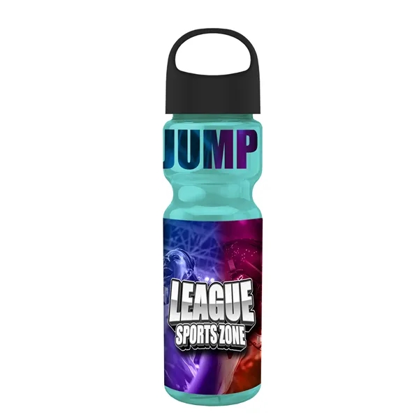 Transparent sports bottle, 28 oz., heavy wall design for multiple use.... from ASI 40480 Koozie Group