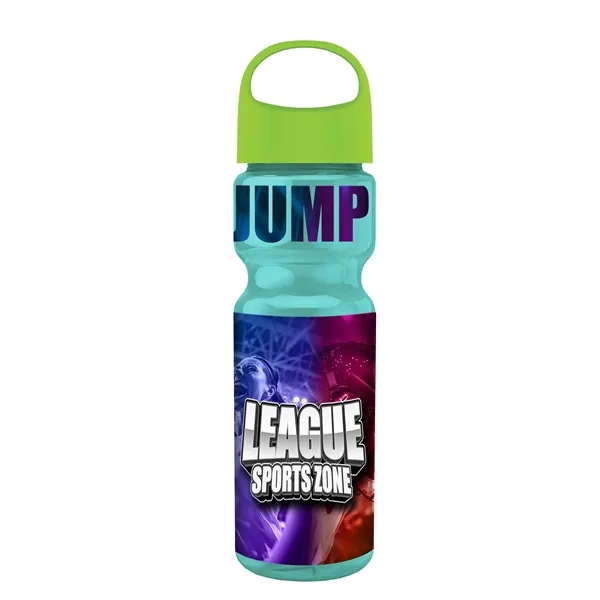 Transparent sports bottle, 28 oz., heavy wall design for multiple use.... from ASI 40480 Koozie Group