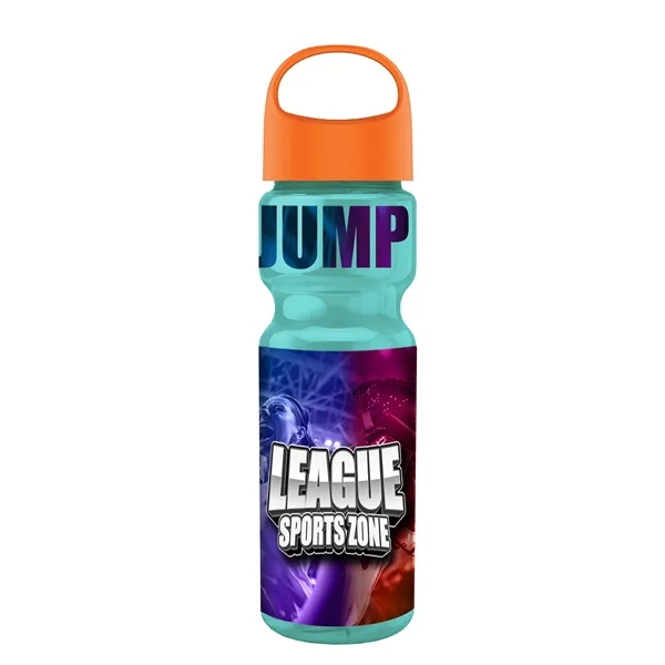 Transparent sports bottle, 28 oz., heavy wall design for multiple use.... from ASI 40480 Koozie Group