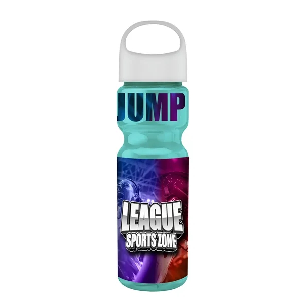 Transparent sports bottle, 28 oz., heavy wall design for multiple use.... from ASI 40480 Koozie Group