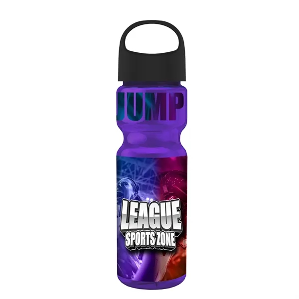 Transparent sports bottle, 28 oz., heavy wall design for multiple use.... from ASI 40480 Koozie Group