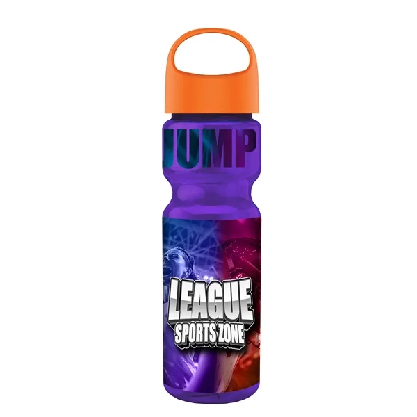 Transparent sports bottle, 28 oz., heavy wall design for multiple use.... from ASI 40480 Koozie Group