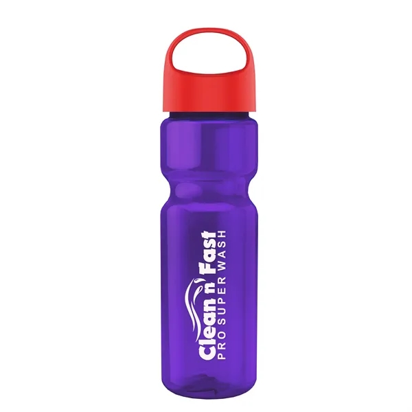Transparent sports bottle, 28 oz., heavy wall design for multiple use.... from ASI 40480 Koozie Group