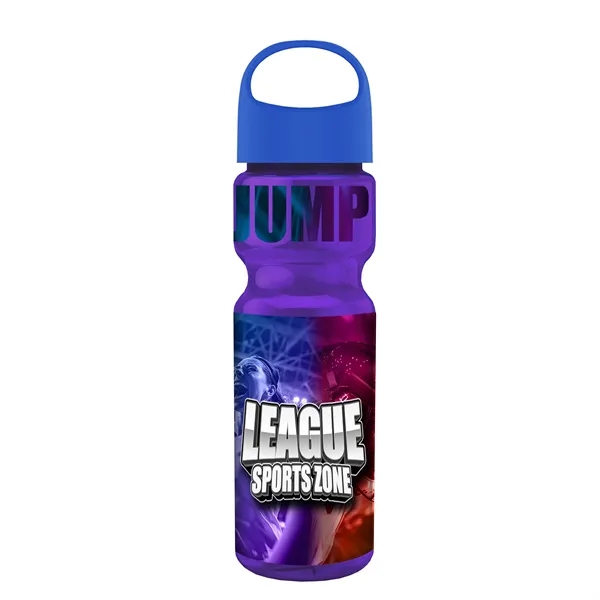 Transparent sports bottle, 28 oz., heavy wall design for multiple use.... from ASI 40480 Koozie Group