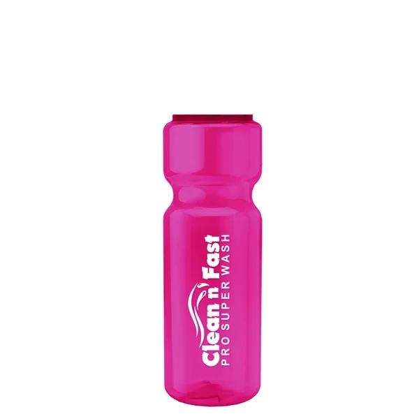 Transparent sports bottle, 28 oz., heavy wall design for multiple use.... from ASI 40480 Koozie Group