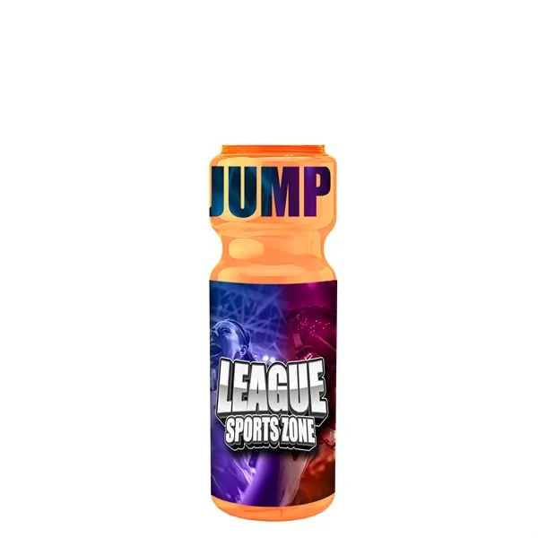 Transparent sports bottle, 28 oz., heavy wall design for multiple use.... from ASI 40480 Koozie Group