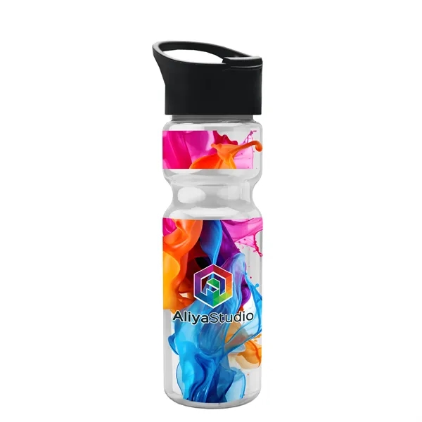 Champion - 28 oz. Trans. Bottle - Pop-up Sip Lid... from ASI 40480 Koozie Group