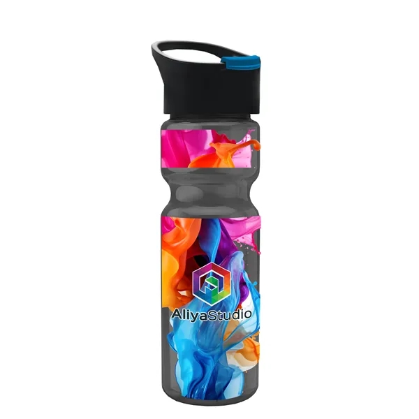 Champion - 28 oz. Trans. Bottle - Pop-up Sip Lid... from ASI 40480 Koozie Group