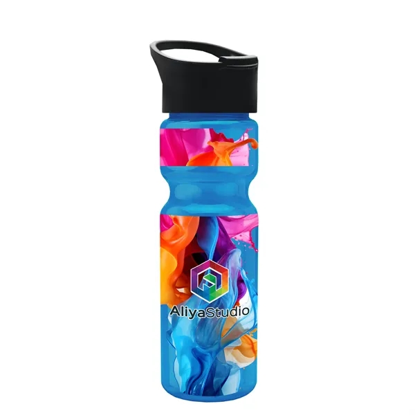 Champion - 28 oz. Trans. Bottle - Pop-up Sip Lid... from ASI 40480 Koozie Group