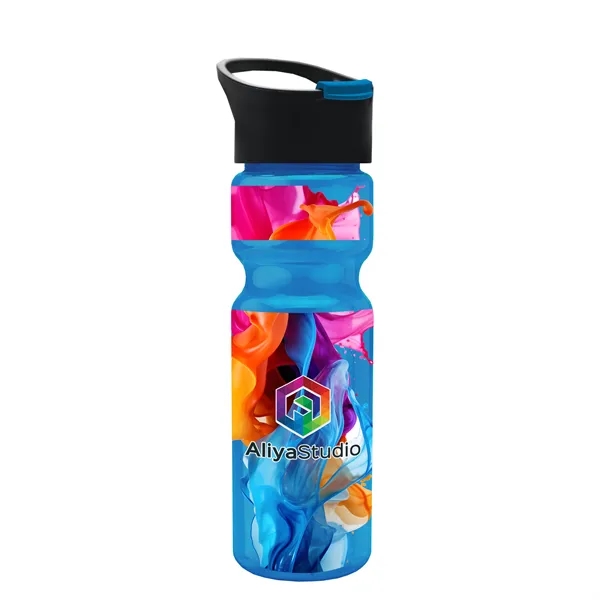 Champion - 28 oz. Trans. Bottle - Pop-up Sip Lid... from ASI 40480 Koozie Group