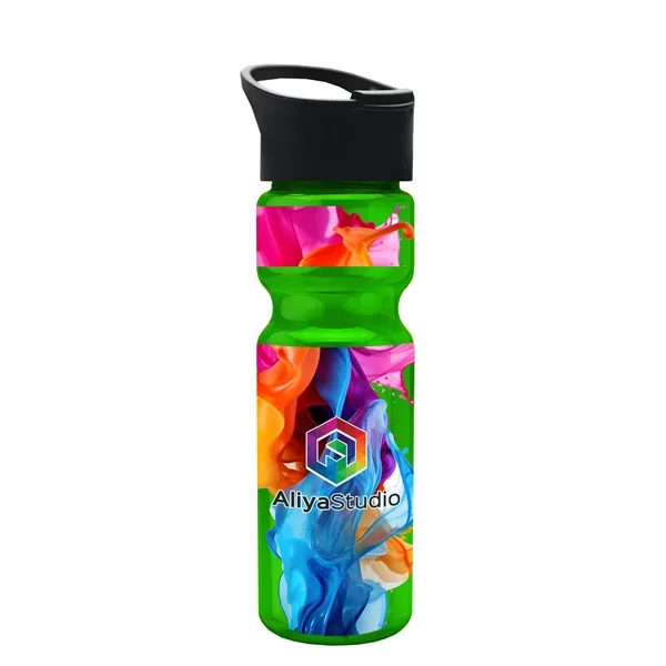 Champion - 28 oz. Trans. Bottle - Pop-up Sip Lid... from ASI 40480 Koozie Group