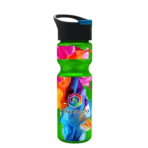 Champion - 28 oz. Trans. Bottle - Pop-up Sip Lid... from ASI 40480 Koozie Group