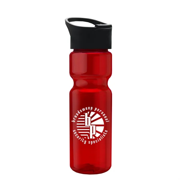 Champion - 28 oz. Trans. Bottle - Pop-up Sip Lid... from ASI 40480 Koozie Group