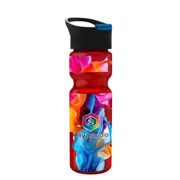 Champion - 28 oz. Trans. Bottle - Pop-up Sip Lid... from ASI 40480 Koozie Group