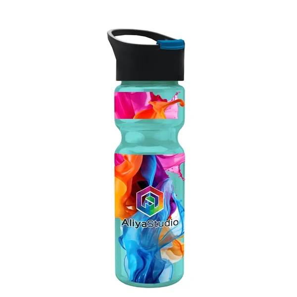Champion - 28 oz. Trans. Bottle - Pop-up Sip Lid... from ASI 40480 Koozie Group
