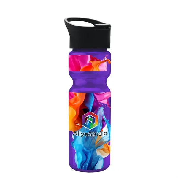 Champion - 28 oz. Trans. Bottle - Pop-up Sip Lid... from ASI 40480 Koozie Group