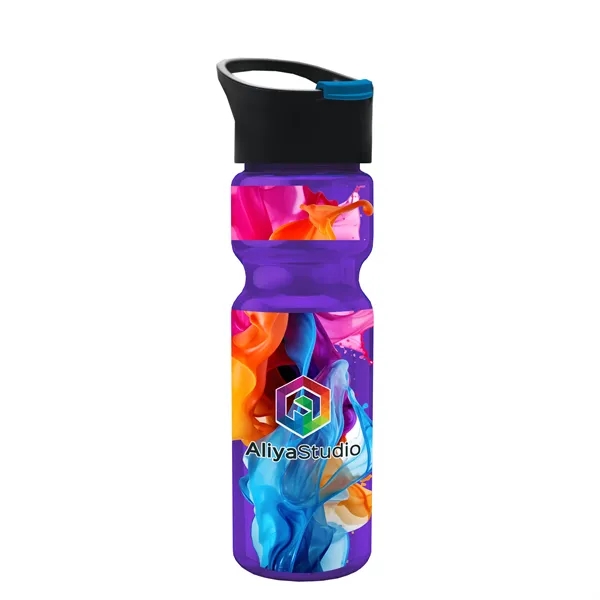 Champion - 28 oz. Trans. Bottle - Pop-up Sip Lid... from ASI 40480 Koozie Group